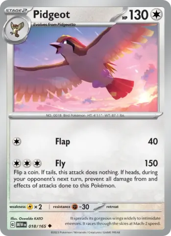 Pidgeot · 018