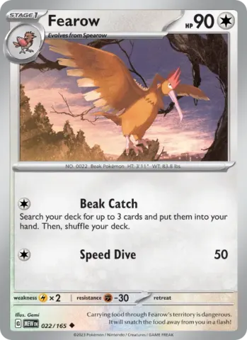 Fearow · 022