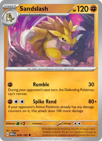 Sandslash · 028