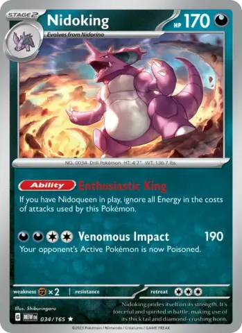 Nidoking · 034