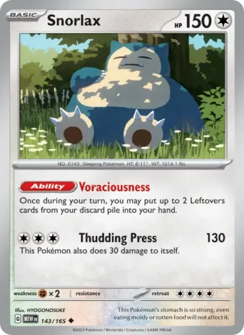 Snorlax · 143