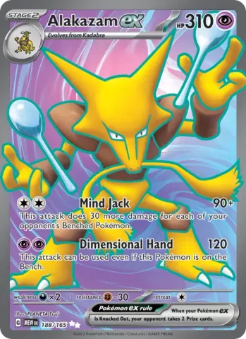Alakazam ex · 188