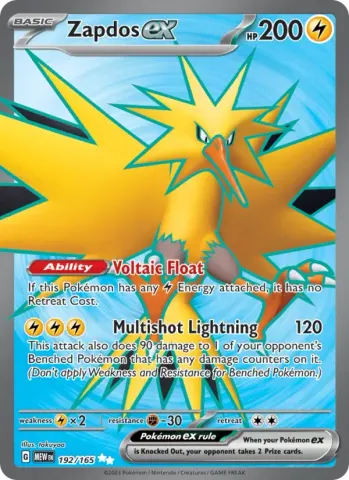 Zapdos ex · 192
