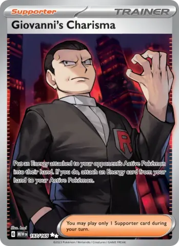Giovanni's Charisma · 197