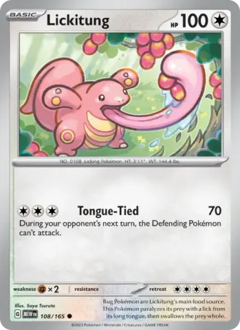 Lickitung · 108