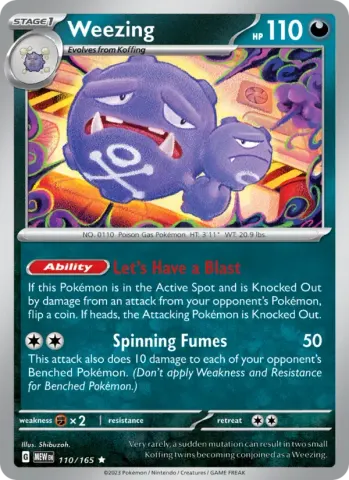 Weezing · 110