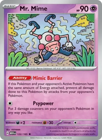 Mr. Mime · 122