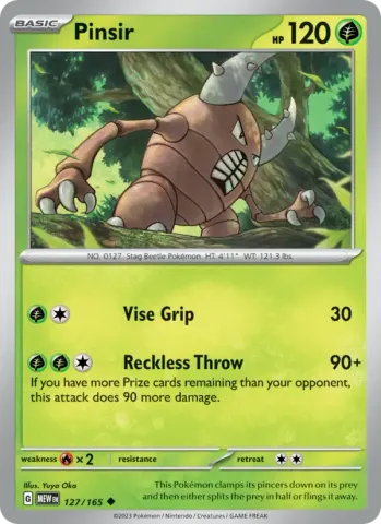 Pinsir · 127