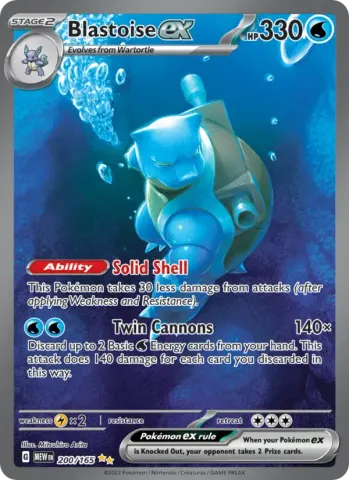 Blastoise ex · 200