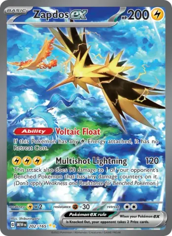 Zapdos ex · 202