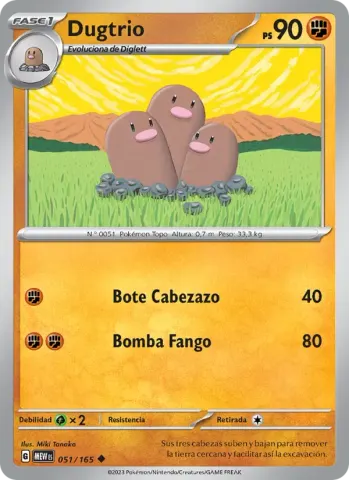 Dugtrio · 051