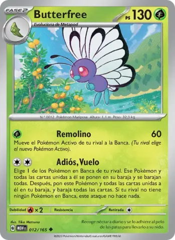 Butterfree · 012