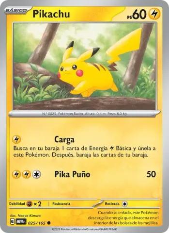 Pikachu · 025
