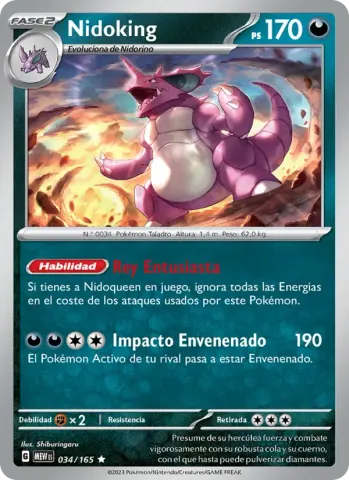 Nidoking · 034