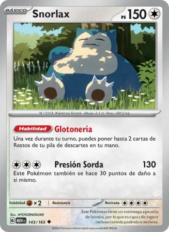 Snorlax · 143