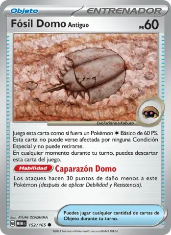 Fósil Domo Antiguo · 152