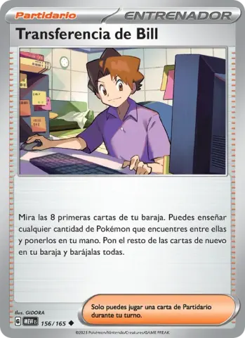 Transferencia de Bill · 156