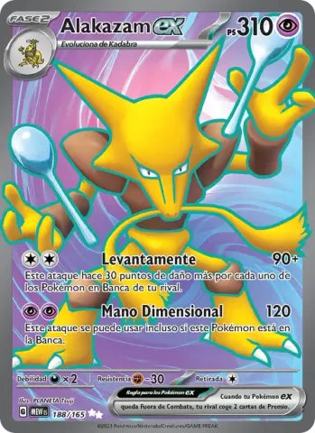 Alakazam ex · 188