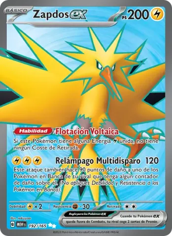 Zapdos ex · 192