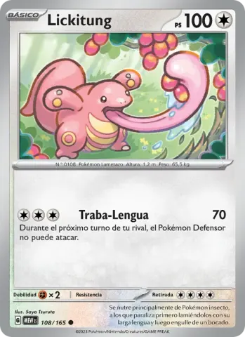 Lickitung · 108