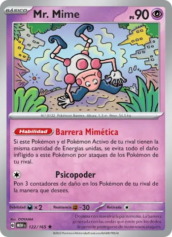 Mr. Mime · 122