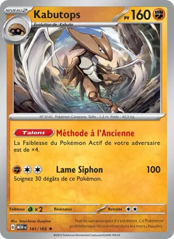 Kabutops · 141
