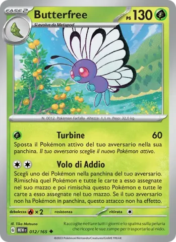 Butterfree · 012