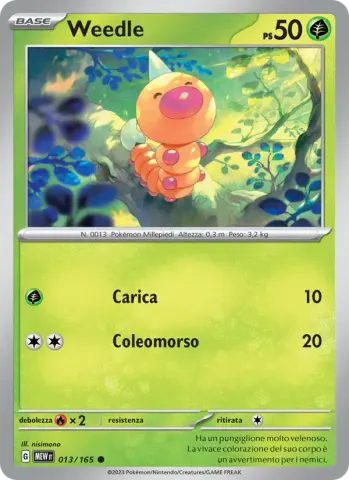 Weedle · 013