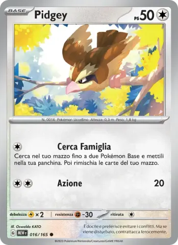 Pidgey · 016