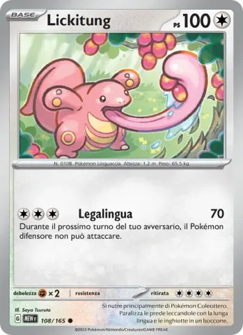 Lickitung · 108