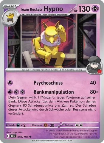 Team Rockets Hypno · 080
