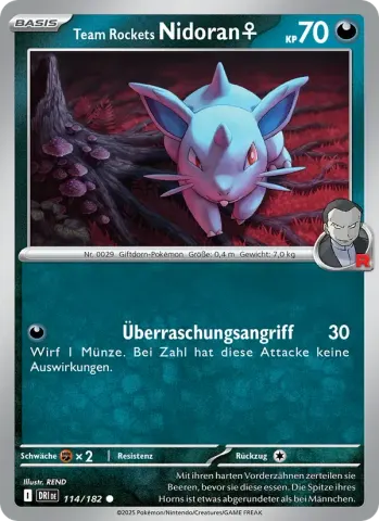 Team Rockets Nidoran♀ · 114