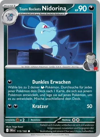 Team Rockets Nidorina · 115