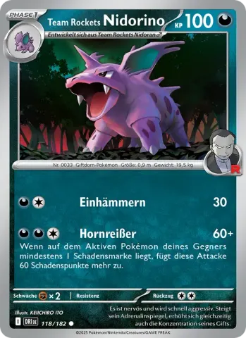 Team Rockets Nidorino · 118