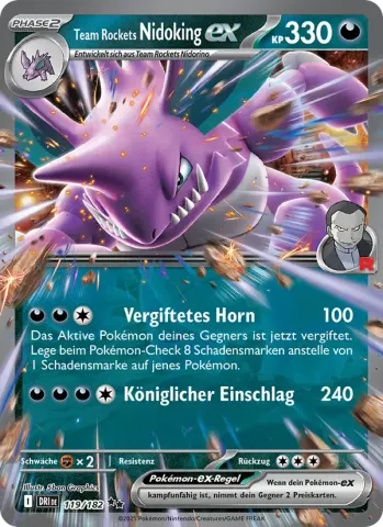 Team Rockets Nidoking-ex · 119