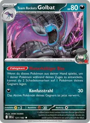 Team Rockets Golbat · 121