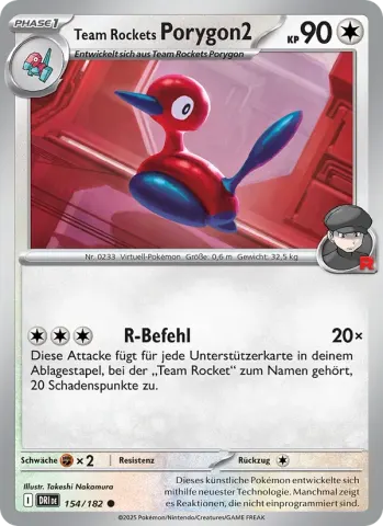 Team Rockets Porygon2 · 154