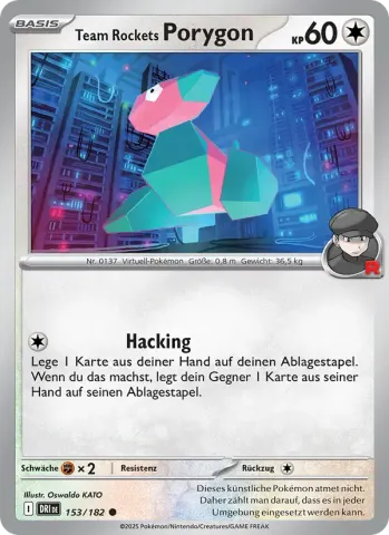 Team Rockets Porygon · 153