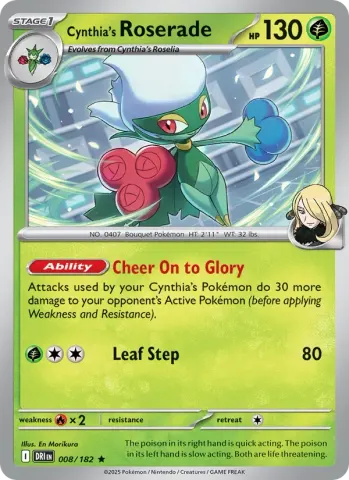 Cynthia's Roserade · 008