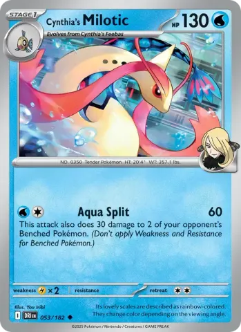 Cynthia's Milotic · 053