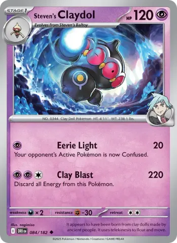 Steven's Claydol · 084