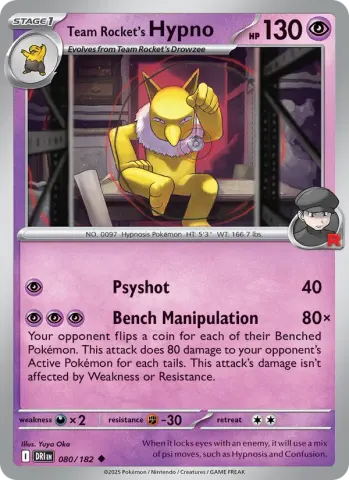 Team Rocket's Hypno · 080