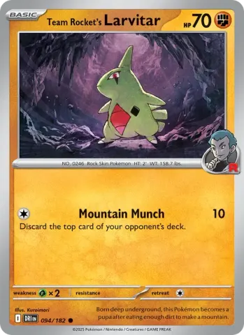 Team Rocket's Larvitar · 094