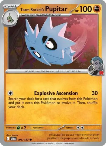 Team Rocket's Pupitar · 095
