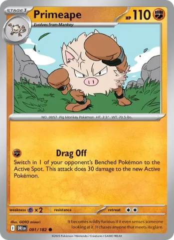 Primeape · 091