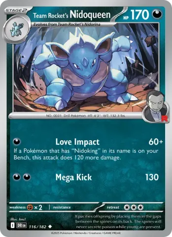 Team Rocket's Nidoqueen · 116