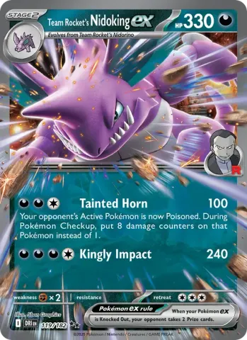 Team Rocket's Nidoking ex · 119