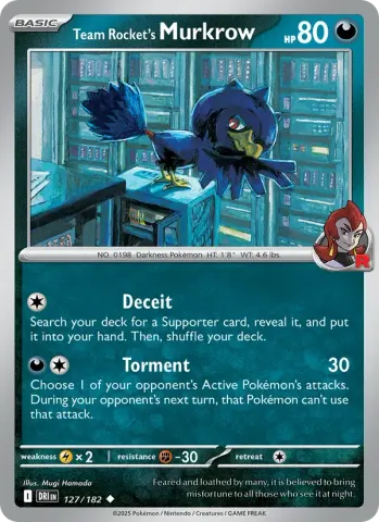 Team Rocket's Murkrow · 127