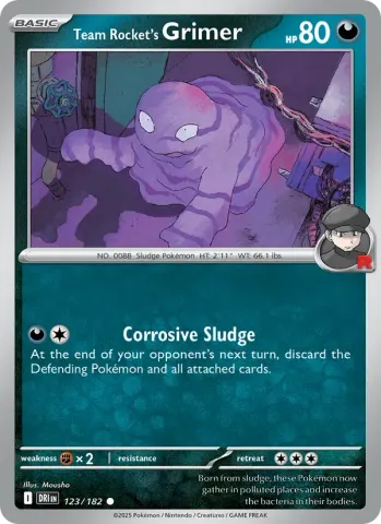 Team Rocket's Grimer · 123