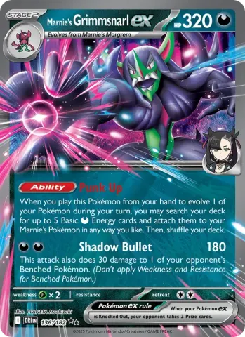 Marnie's Grimmsnarl ex · 136